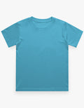 Boys Regular Tee - Aqua Blue