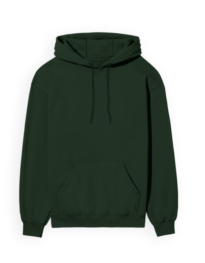 Regular Hoodie: Woodland Green