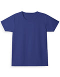 Girl's Regular Tee: Regal Blue