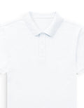 Polo Tee: White