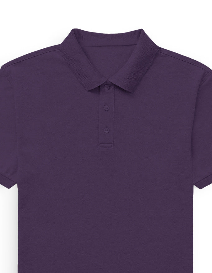 Polo Tee: Valentino Purple