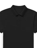 Polo Tee: Black