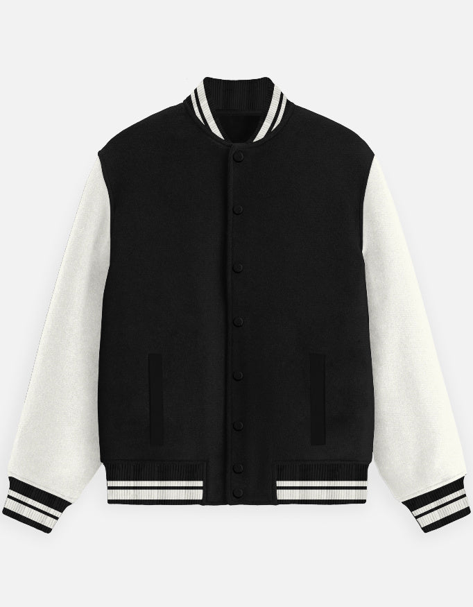 Varsity Jacket: Black