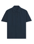Oversized Shirt: Navy Blue