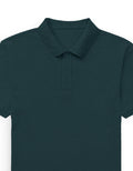 Polo Tee: Ocean Teal