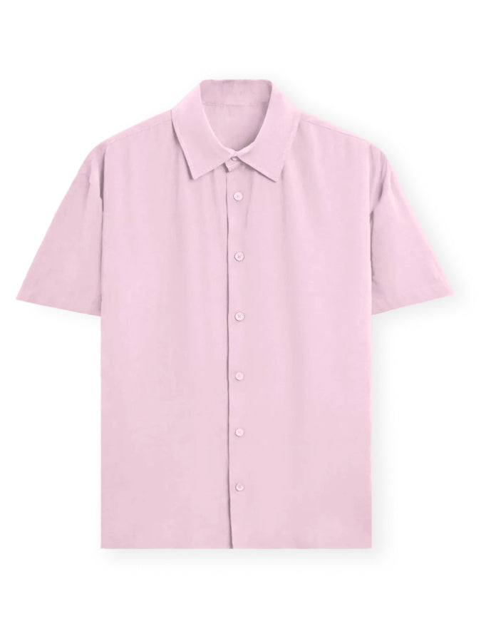 Oversized Shirt: Pastel Pink