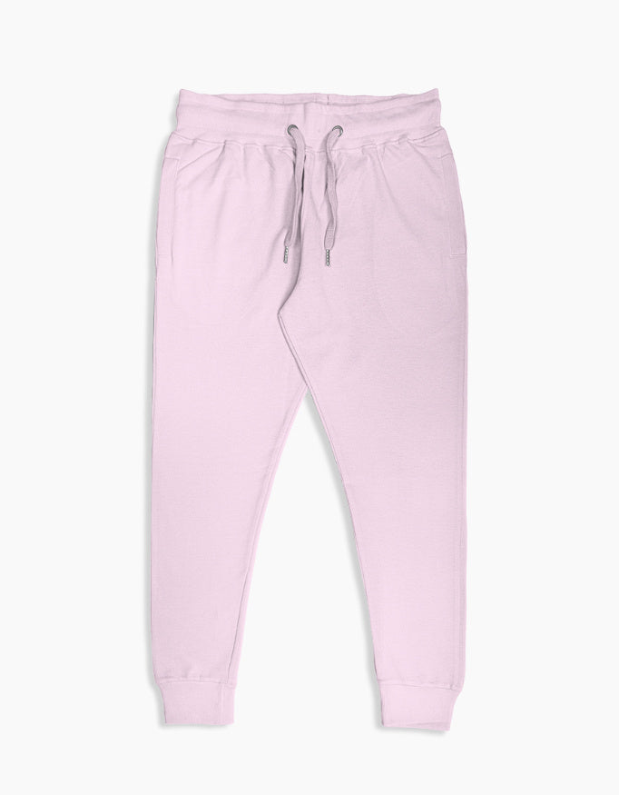 Comfort Joggers: Pastel Pink