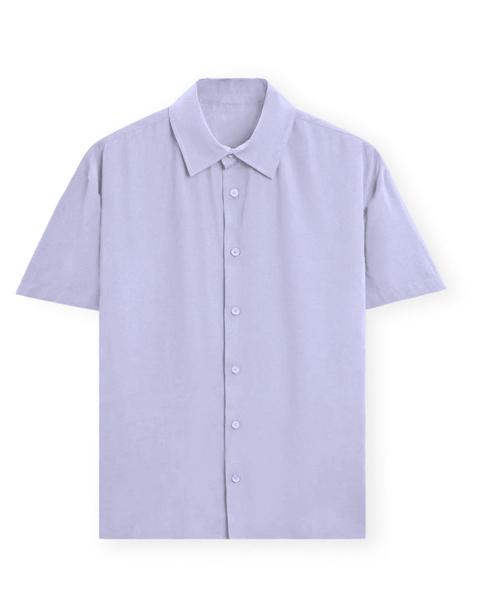 Oversized Shirt: Soft Lavender