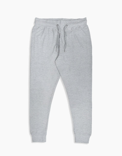 Comfort Joggers: Grey Melange