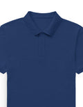Polo Tee: Regal Blue