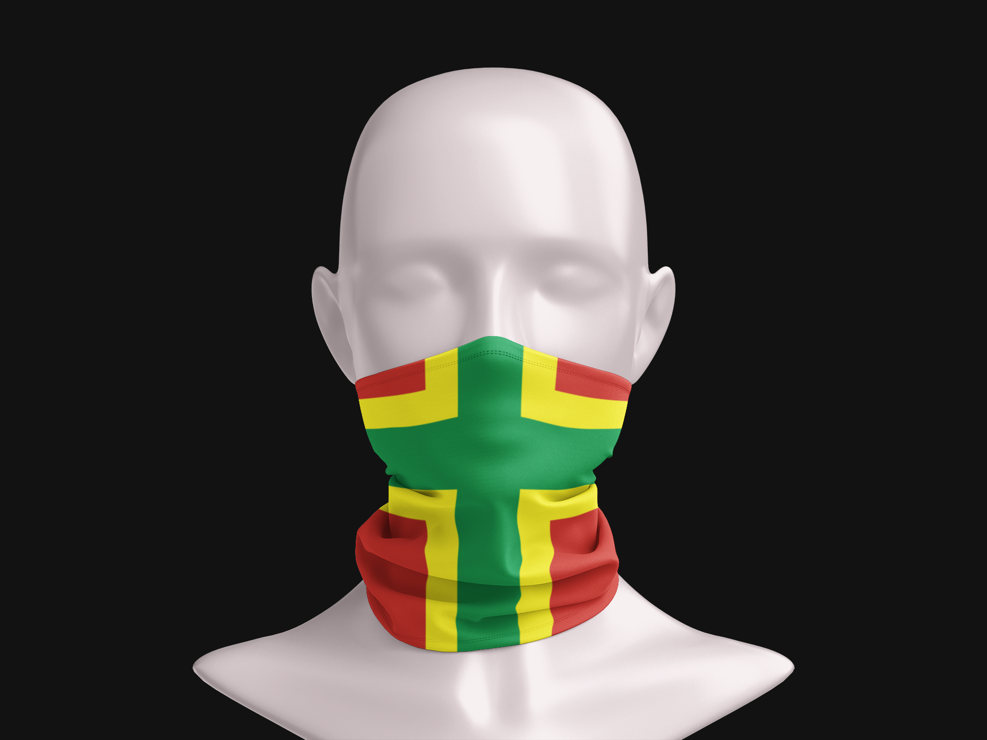 Zomi Flag Tube Bandana Neck Gaiter for Men & Women | Super Soft | Odour-free & Breathable | Durable & Multipurpose Bandana