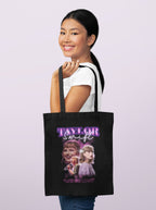 Swiftie Collage Fan Art Taylor Swift Zipper Tote Bag