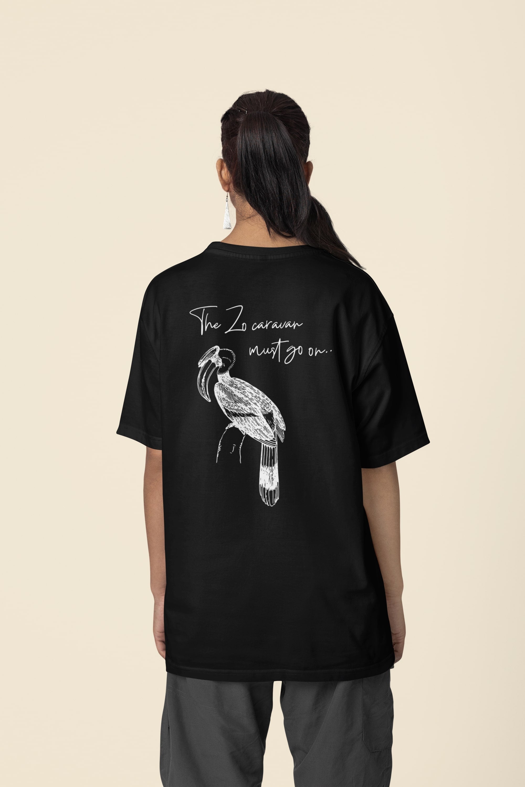The Zo Caravan Hornbill Oversized T-Shirt