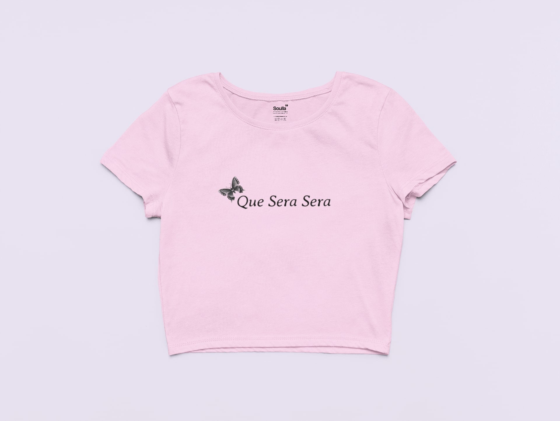 Que Sera Sera Chic Crop Top