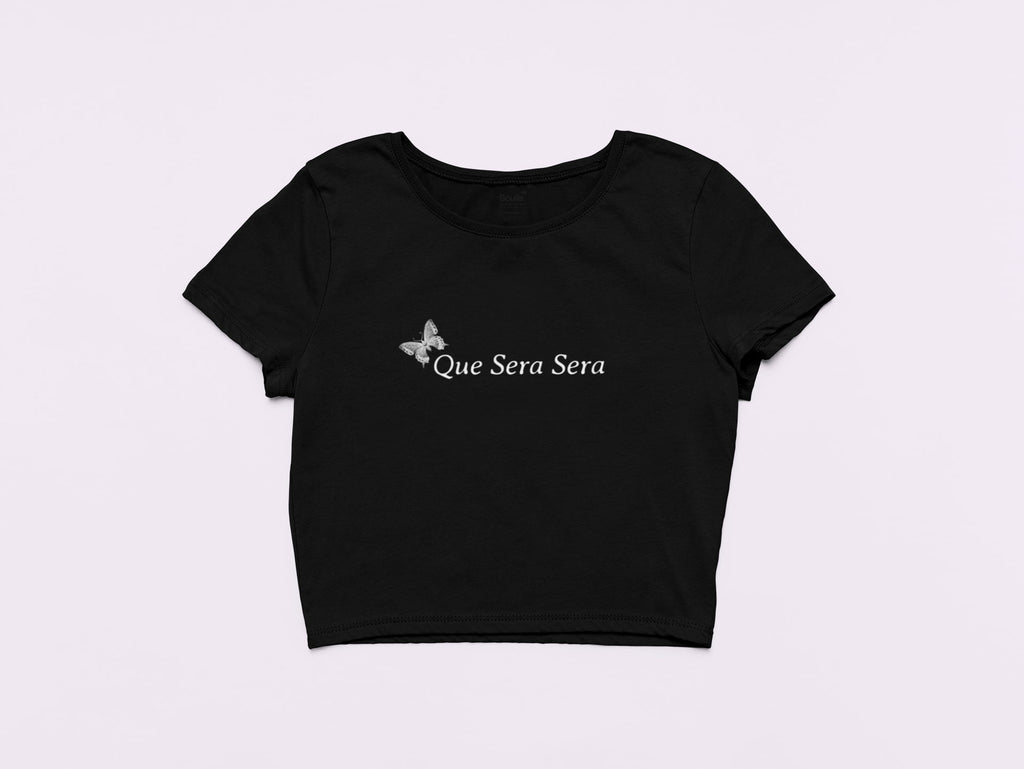 Que Sera Sera Chic Crop Top
