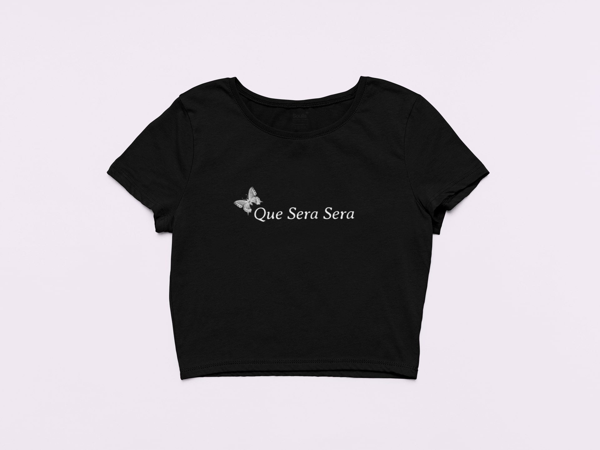 Que Sera Sera Chic Crop Top