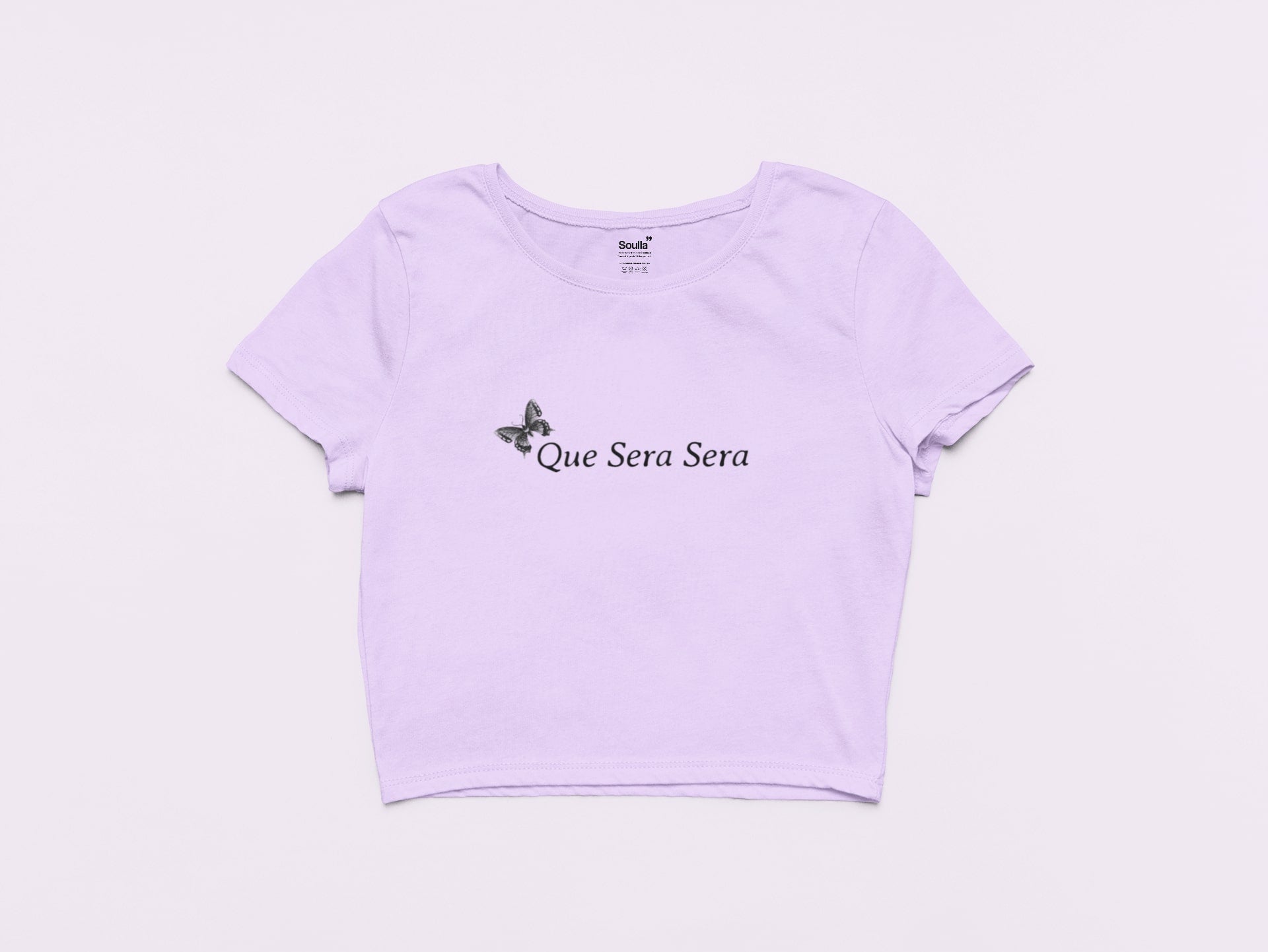 Que Sera Sera Chic Crop Top