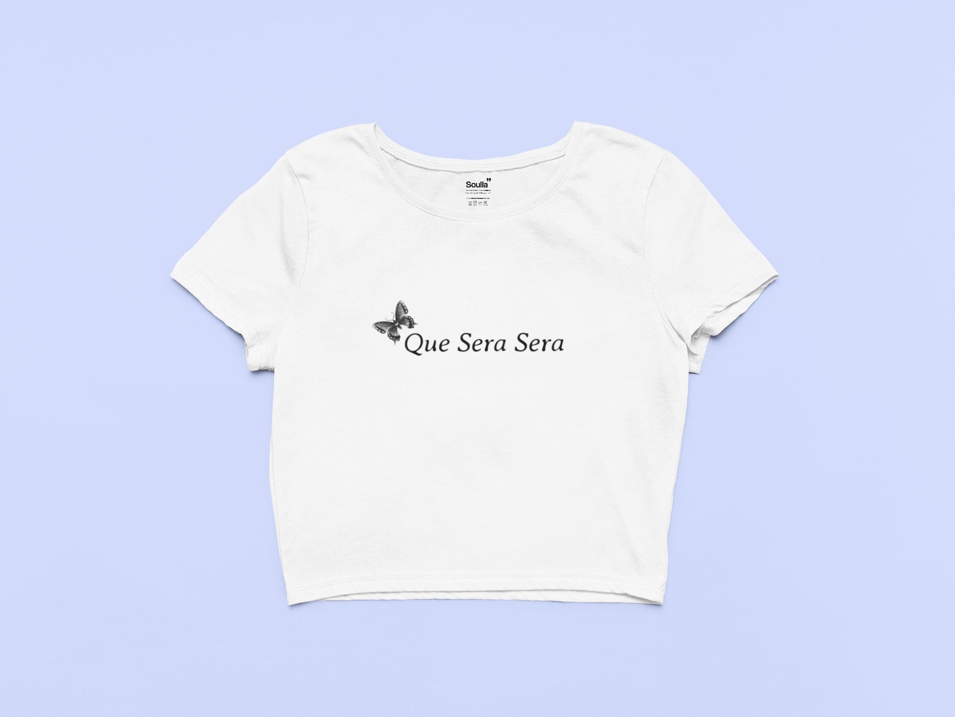 Que Sera Sera Chic Crop Top