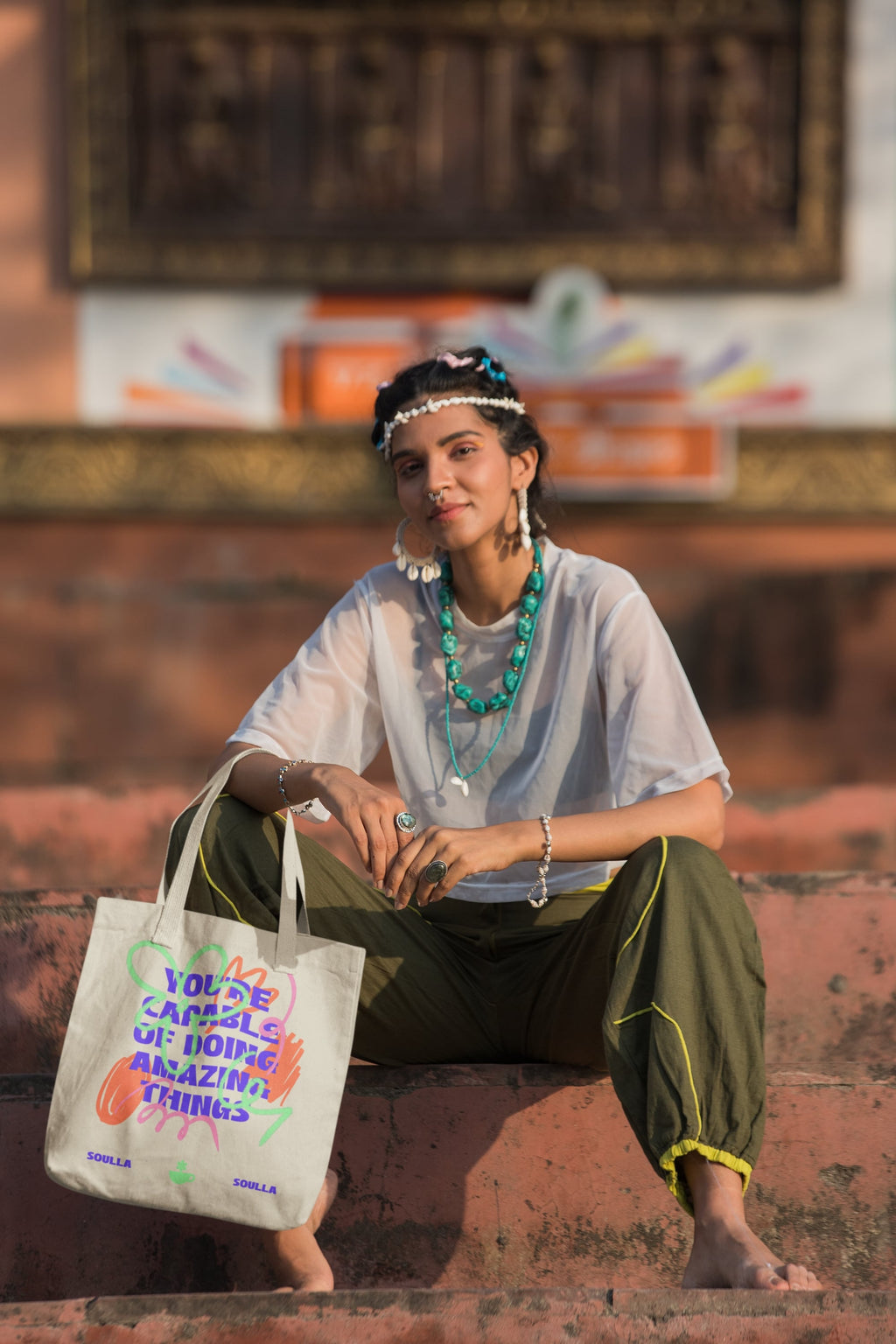 Limitless Potential Soullaverse Zipper Tote Bag