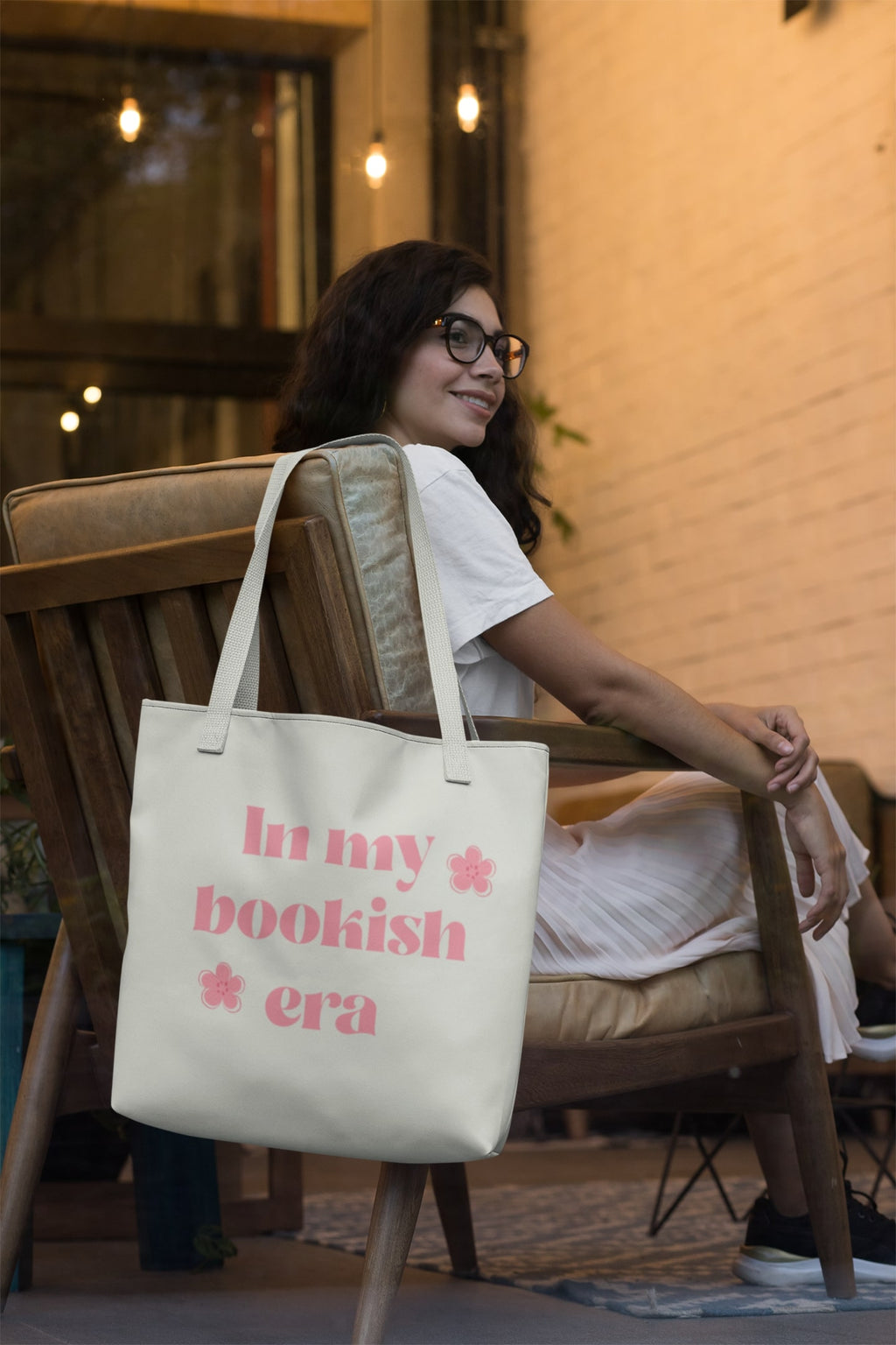 In My Bookish Era Zipper Tote Bag