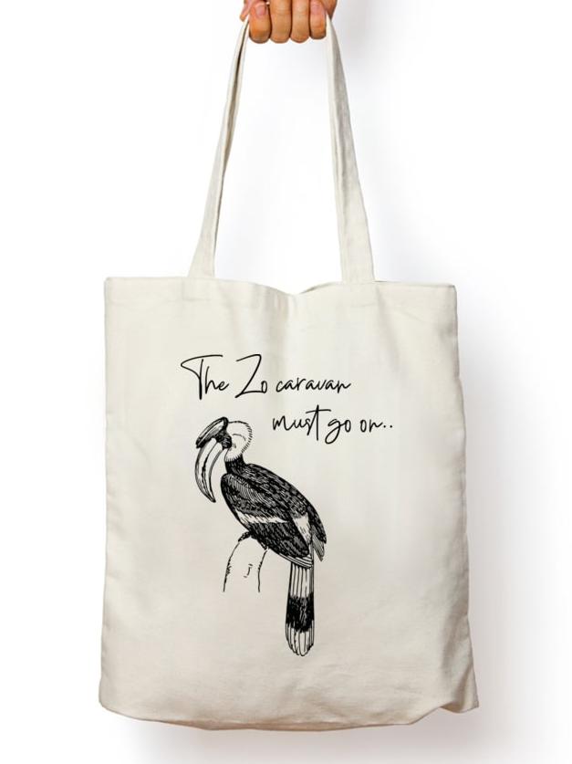 The Zo Caravan Zipper Totebag