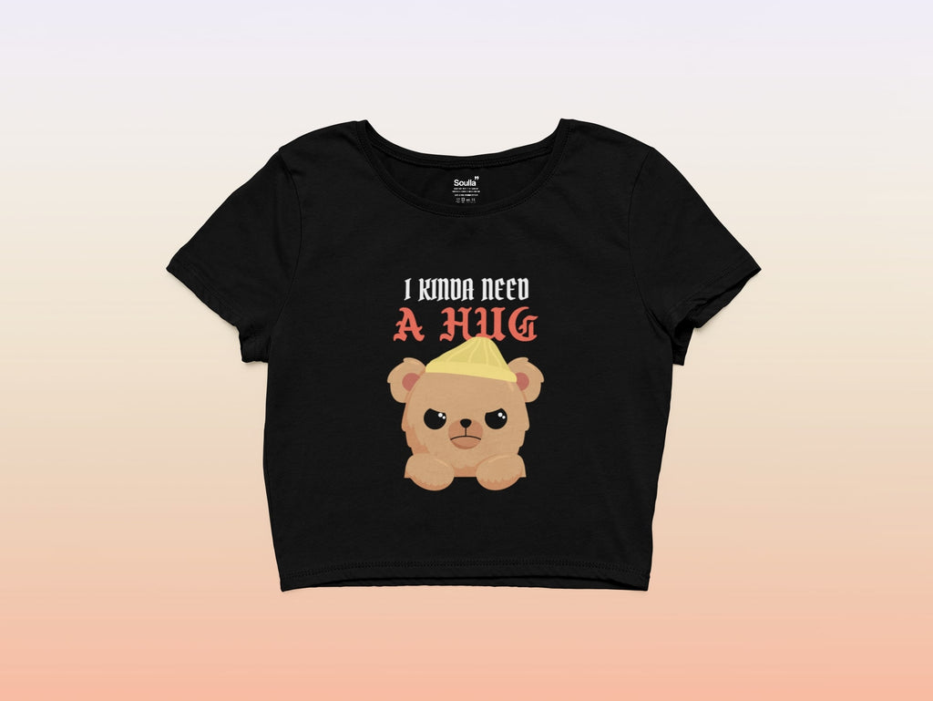 Kinda Need a Hug Crop Top Soulla