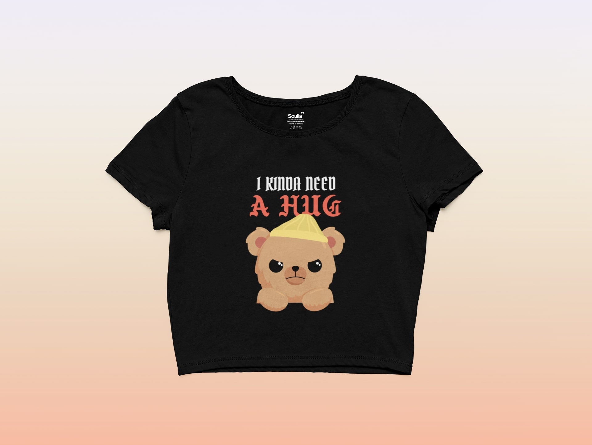 Kinda Need a Hug Crop Top Soulla