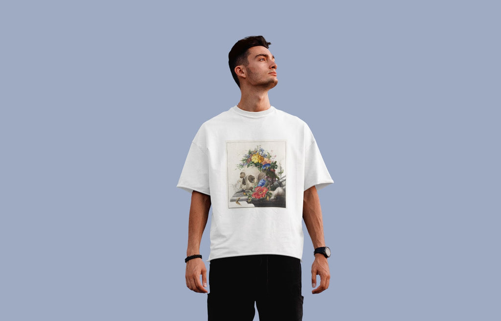 Floral Vanitas Oversized T-Shirt