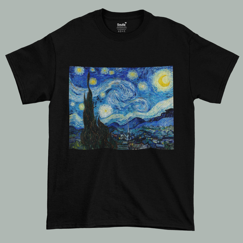 Starry Night Van Gogh Oversized T-shirt