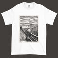 The Scream Monochrome Oversized T-Shirt