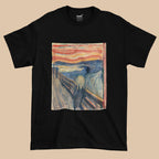 The Scream by Edvard Munch Oversized T-Shirt Soulla