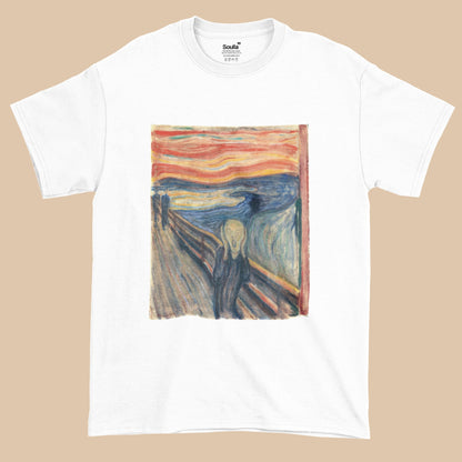 The Scream by Edvard Munch Oversized T-Shirt Soulla