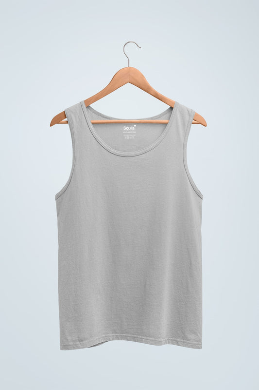 Basics Grey Tank Top Soulla