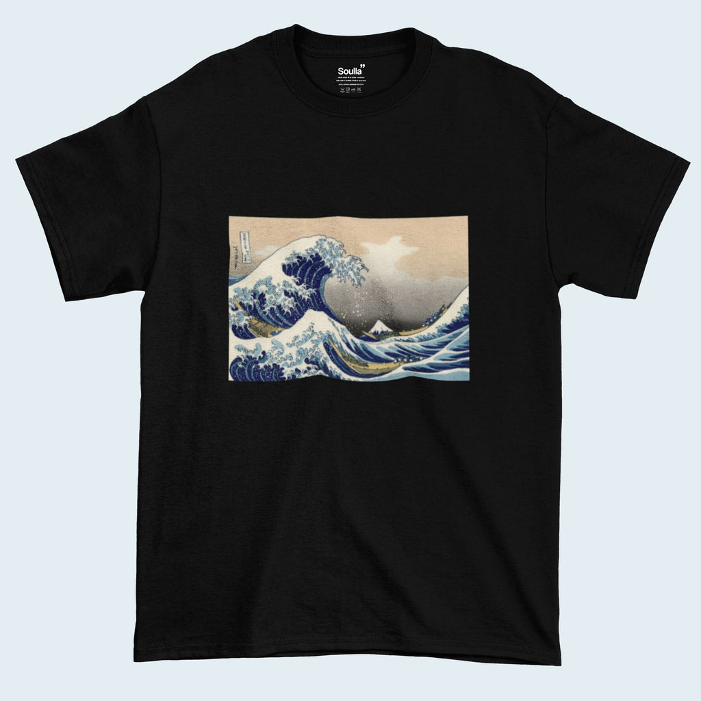 Great Wave off Kanagawa Oversized T-shirt Soulla