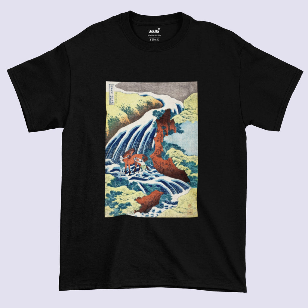 Hokusai's The Yoshitsune horse Soulla