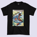 Hokusai's The Yoshitsune horse Soulla
