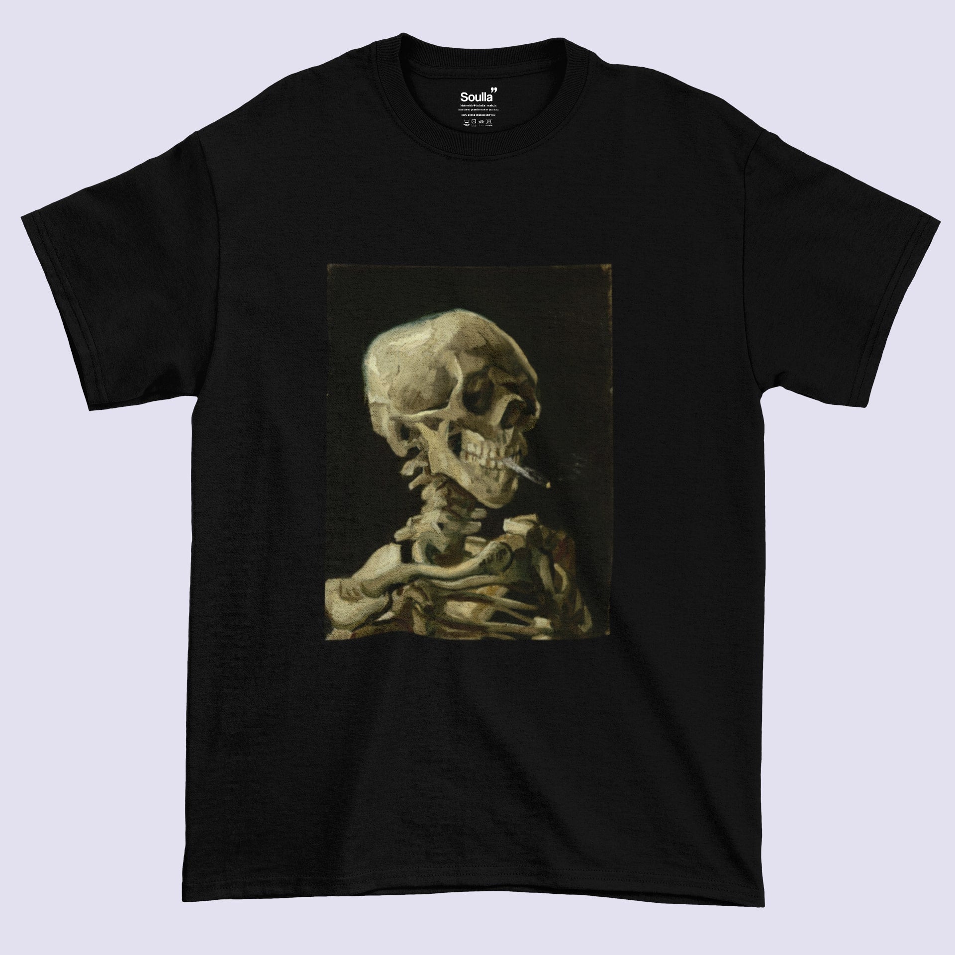 Burning with Cigarettes Oversized T-shirt Soulla